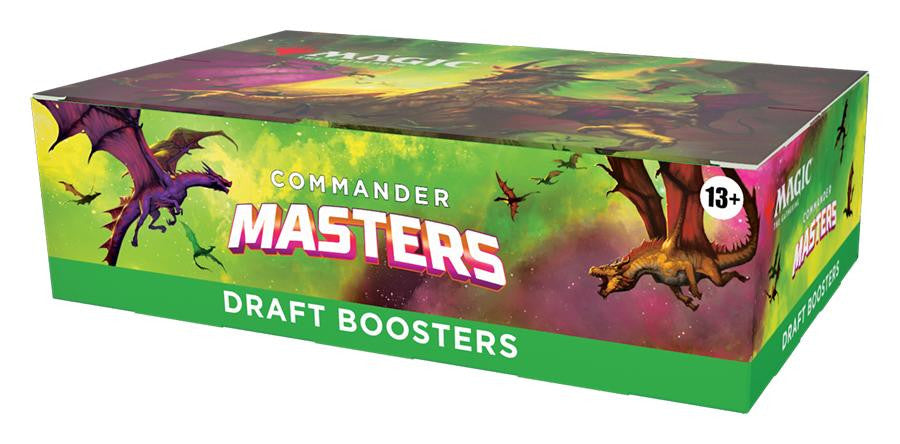 Wizards of the Coast MTG CCG: Commander Masters - Draft Booster Box
